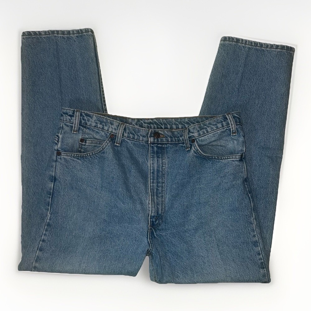 Vintage Levi Strauss Orange Tab Paper‎ Tag 2002 Men's Denim Jeans 36x29 - Picture 2 of 8